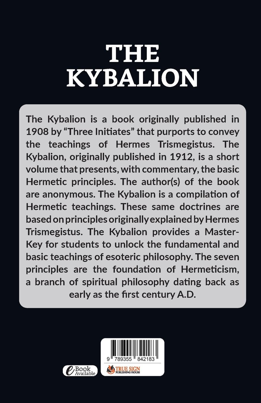 Rückseitencover The Kybalion