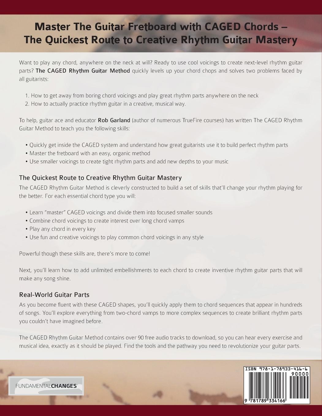 Rückseitencover The CAGED Rhythm Guitar Method