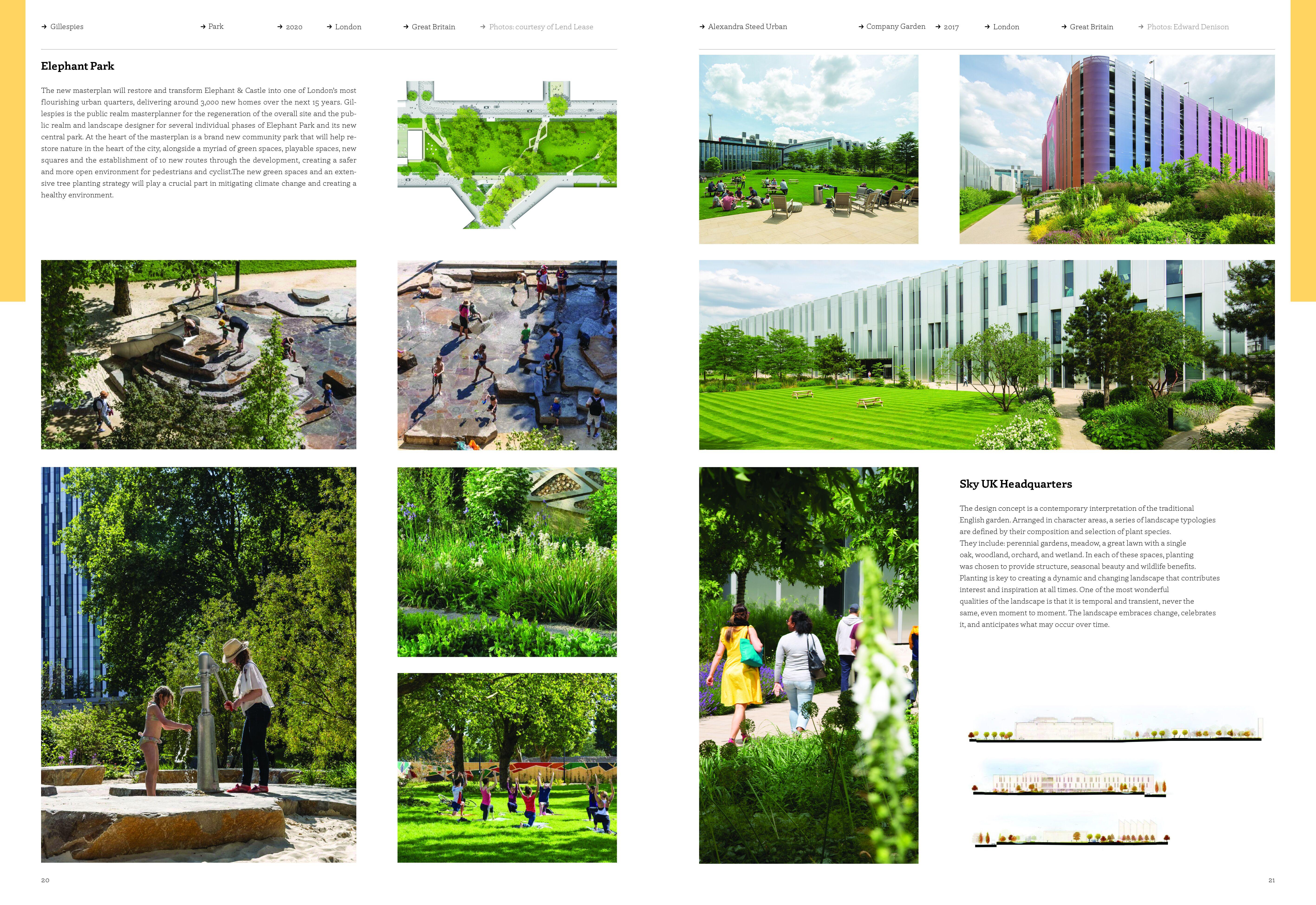 Beispielinhalt (Bild) Contemporary Landscape Architecture