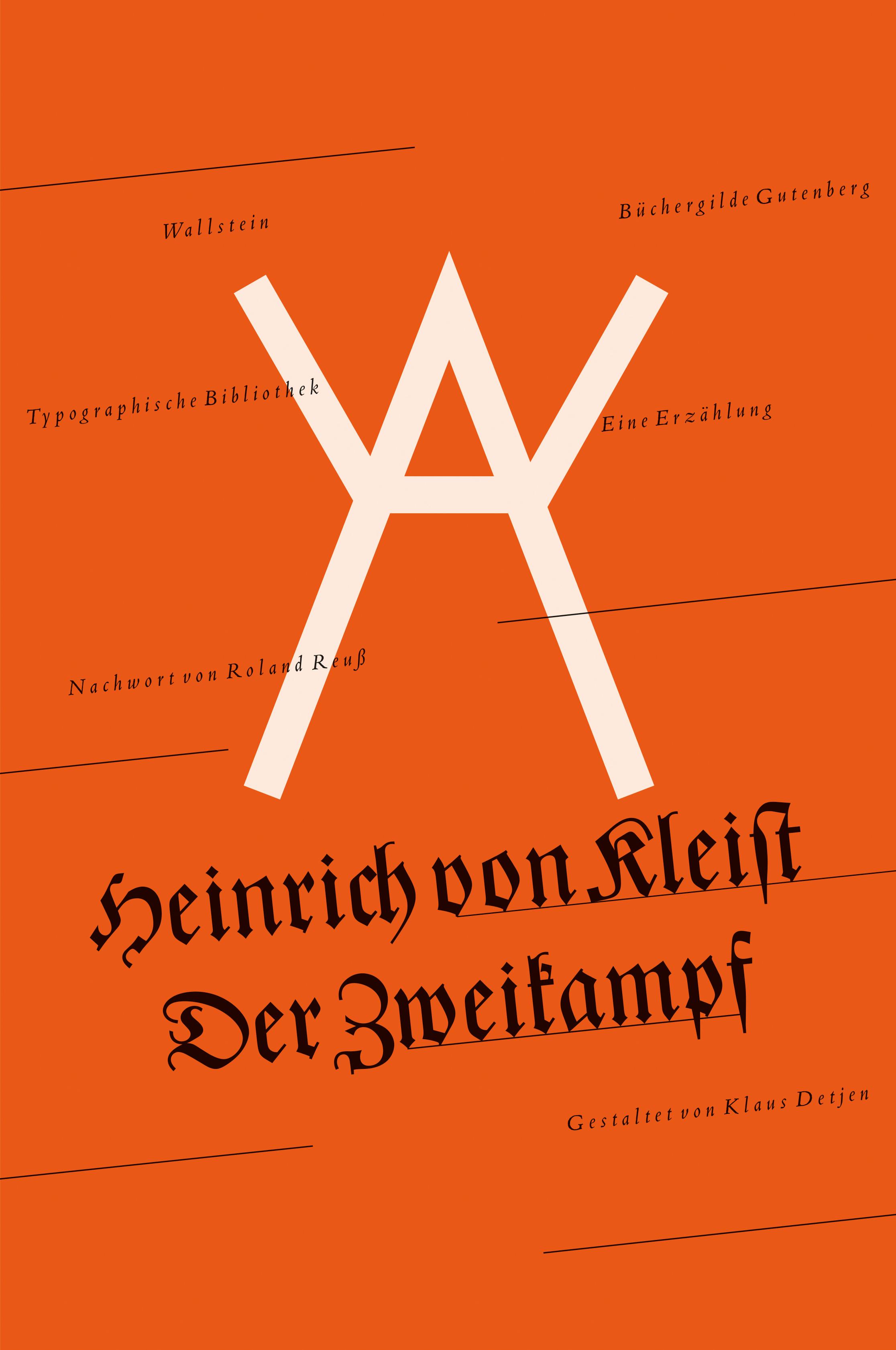 Vorderes Coverbild Der Zweikampf