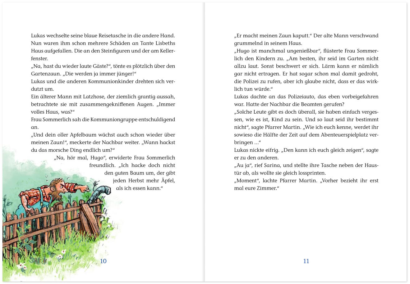 Beispielinhalt (Bild) Drei Detektive auf heißer Spur