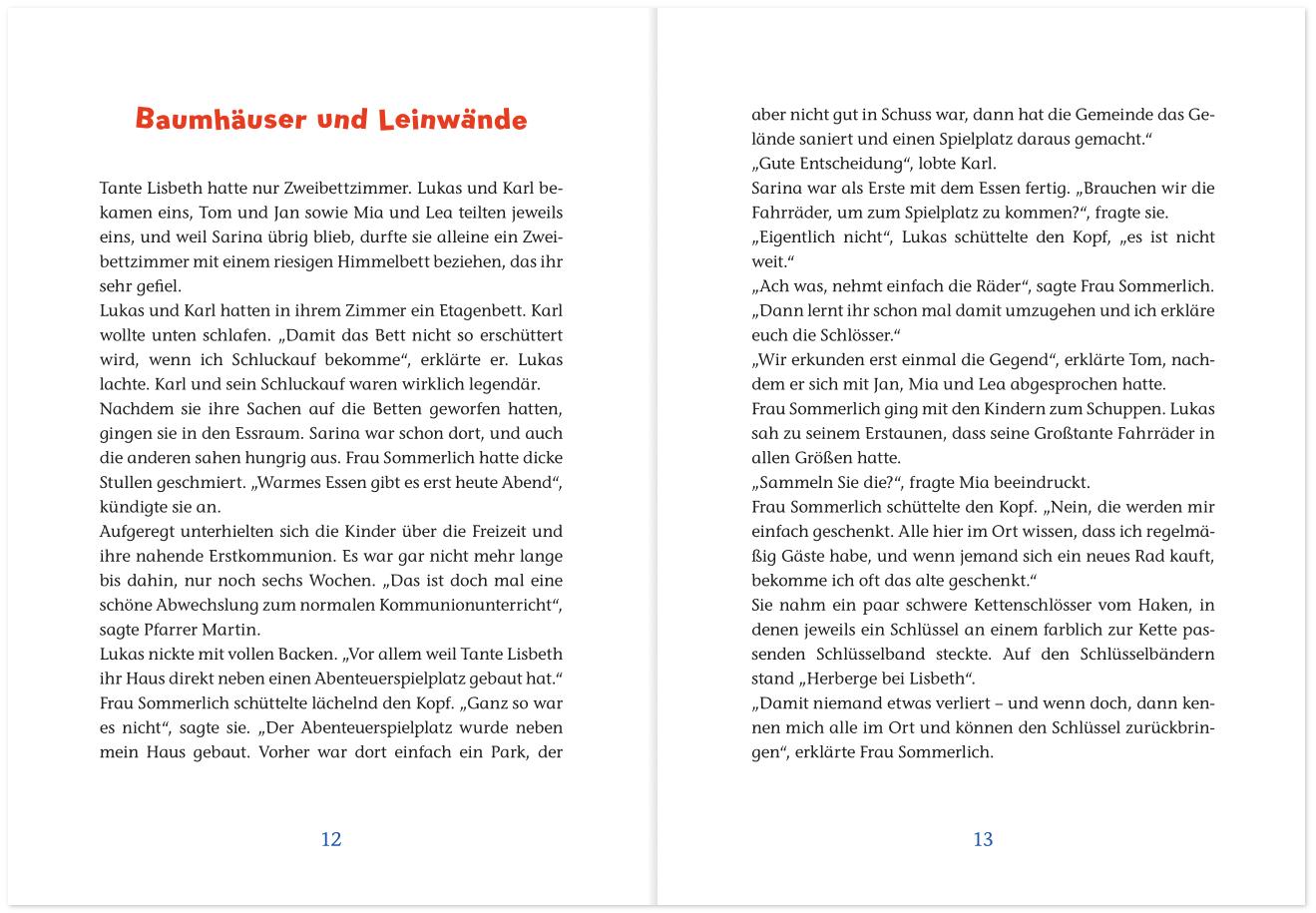 Beispielinhalt (Bild) Drei Detektive auf heißer Spur