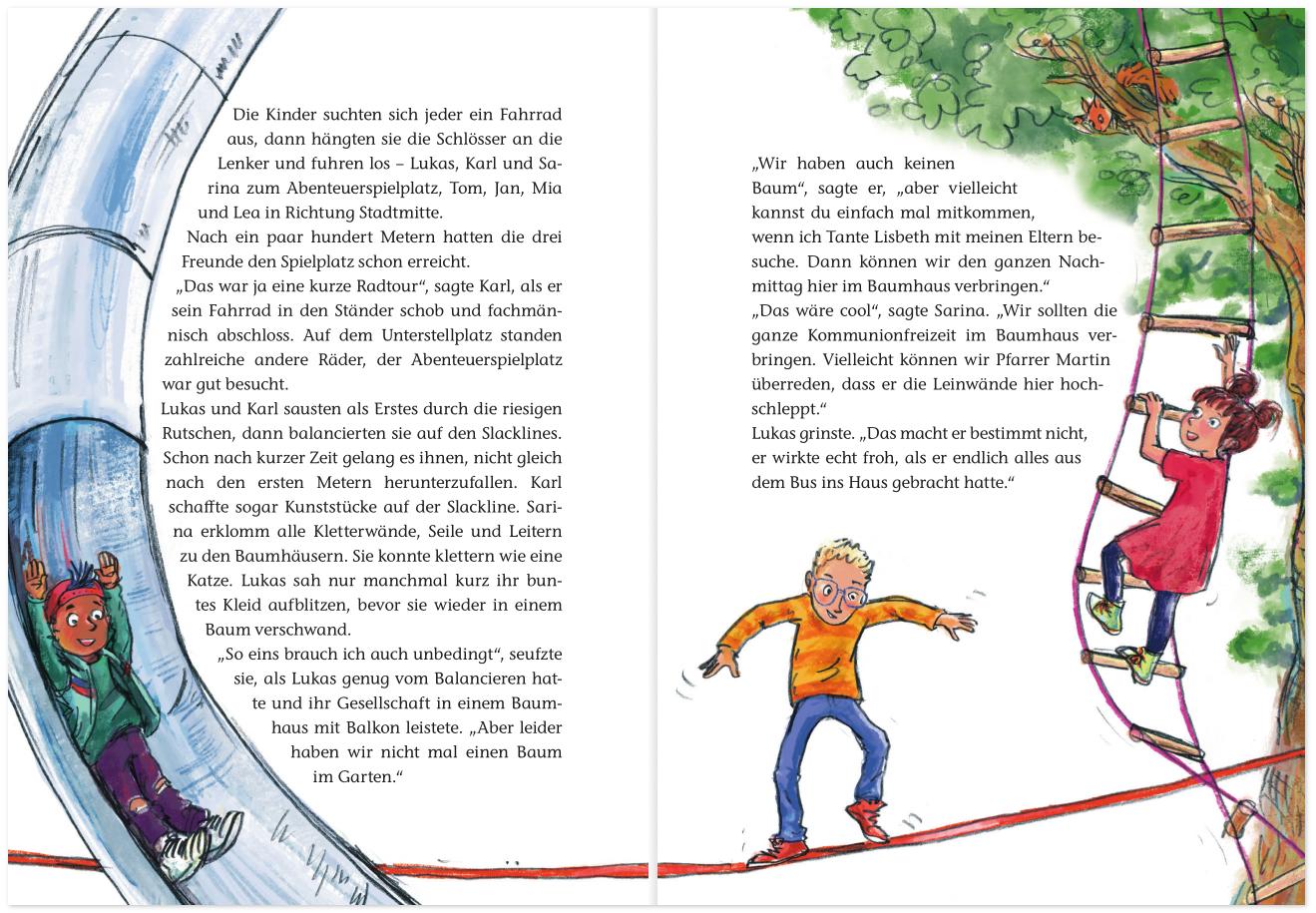 Beispielinhalt (Bild) Drei Detektive auf heißer Spur