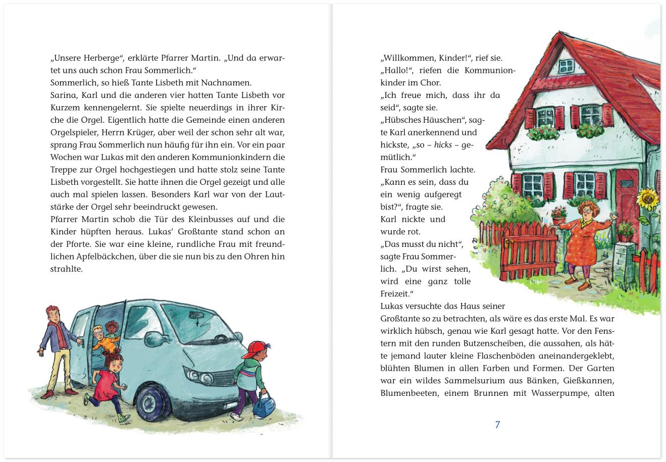 Beispielinhalt (Bild) Drei Detektive auf heißer Spur