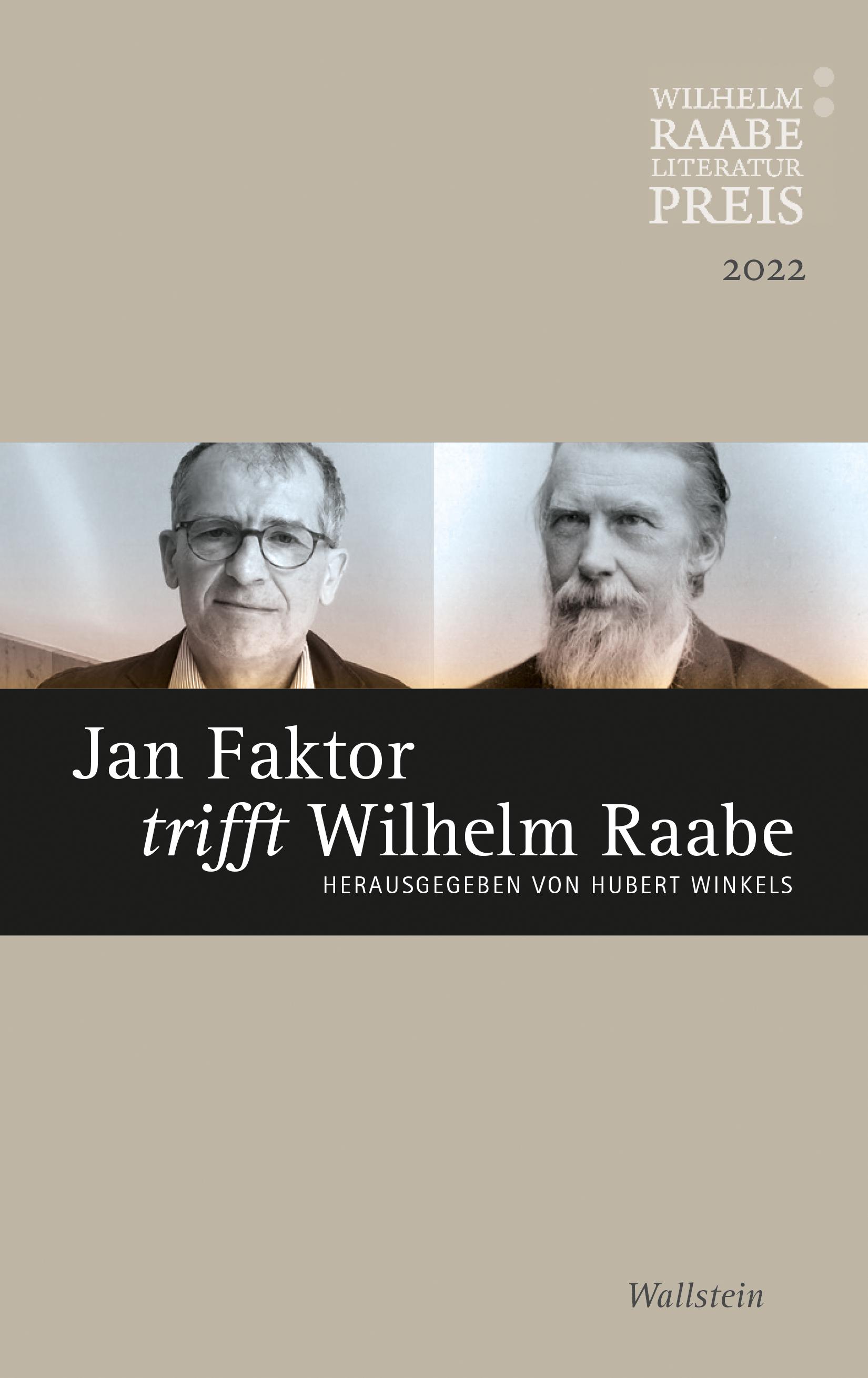 Vorderes Coverbild Jan Faktor trifft Wilhelm Raabe