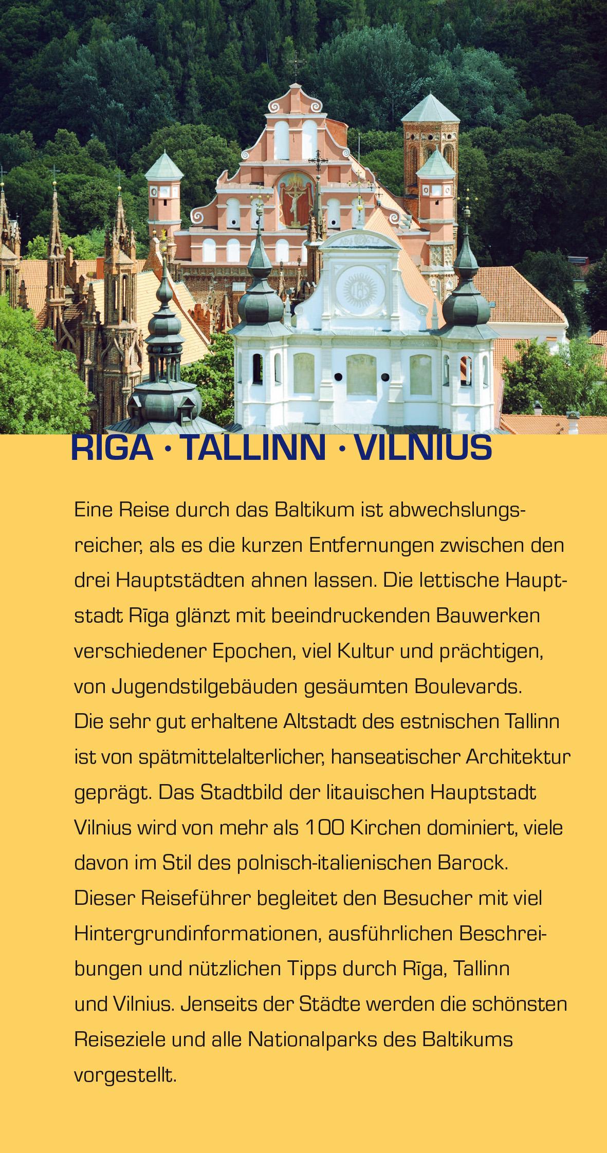 Beispielinhalt (Bild) TRESCHER Reiseführer Baltikum