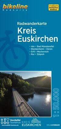 Vorderes Coverbild Radwanderkarte Kreis Euskirchen