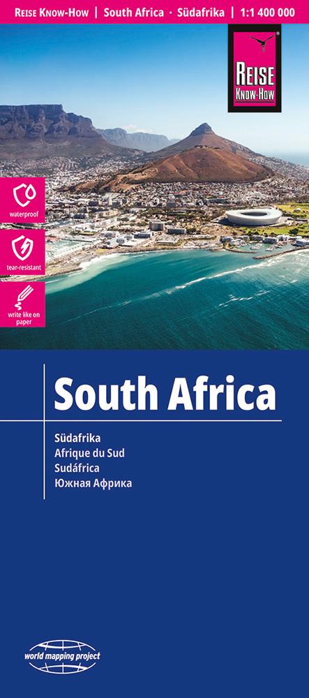 Vorderes Coverbild Reise Know-How Landkarte Südafrika (1:1.400.000)