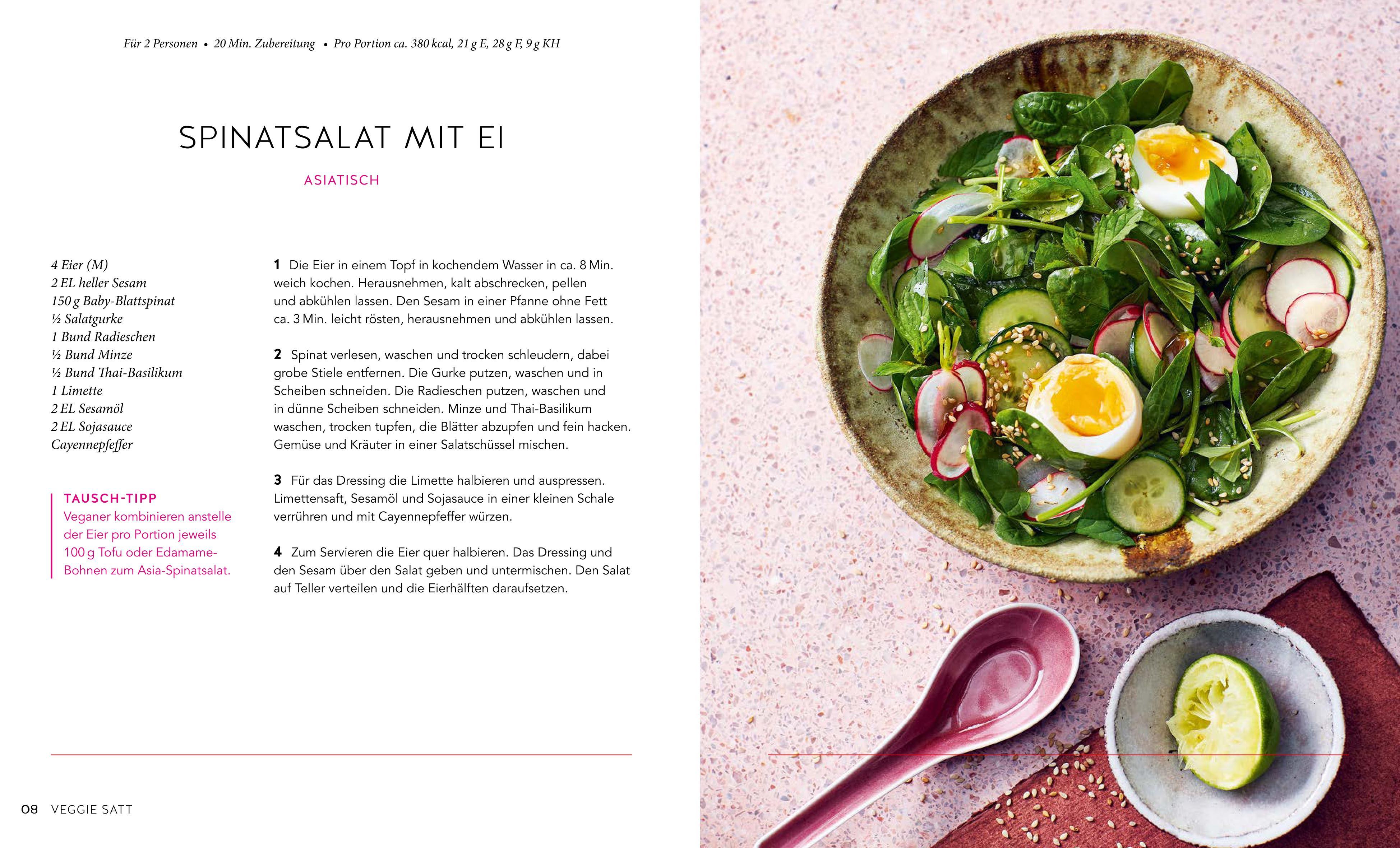 Beispielinhalt (Bild) Diabetes Express-Rezepte