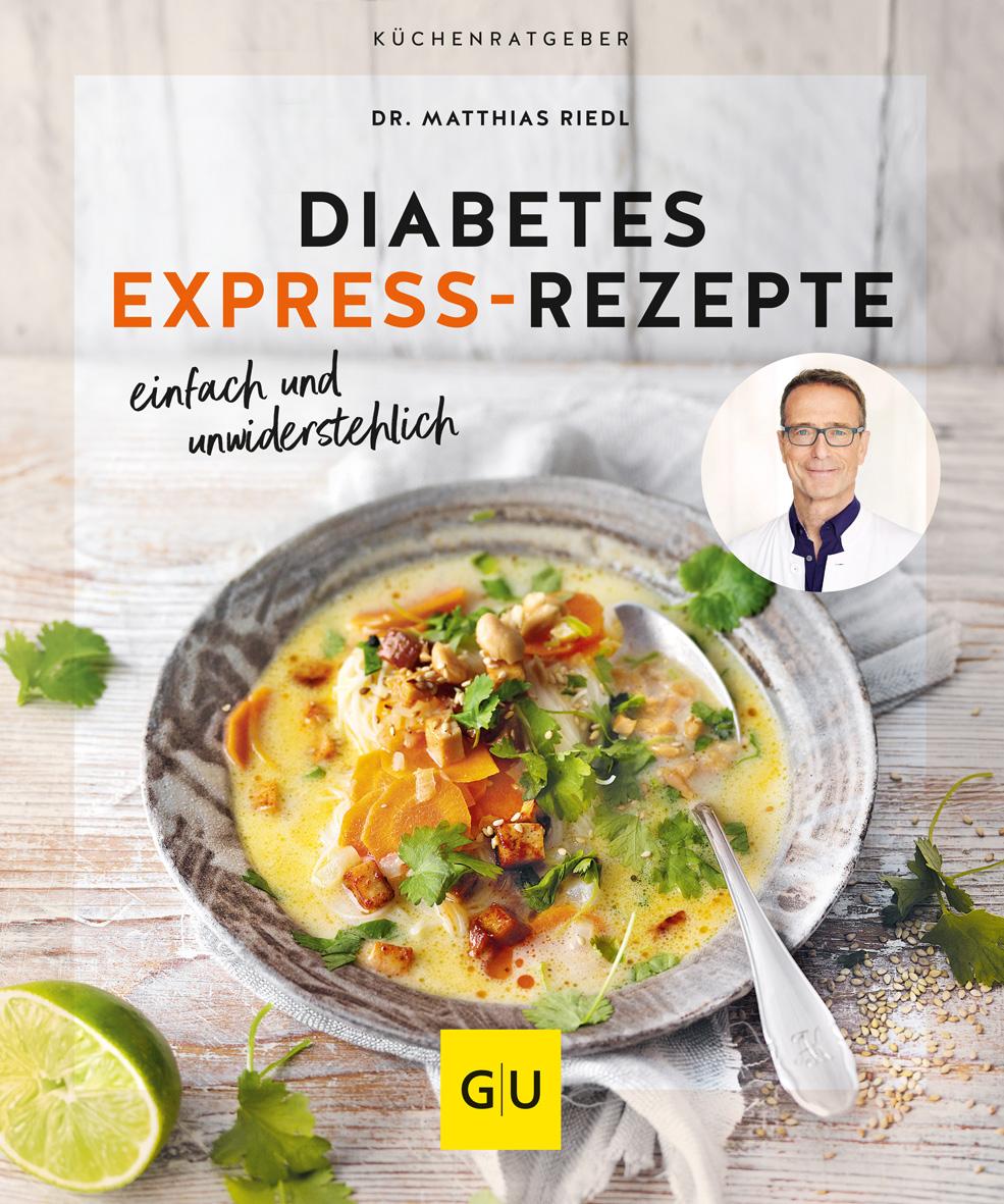 Vorderes Coverbild Diabetes Express-Rezepte