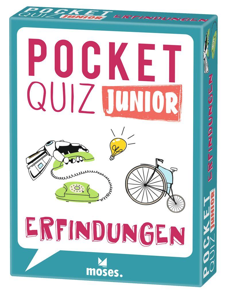 Vorderes Coverbild Pocket Quiz Junior Erfindungen