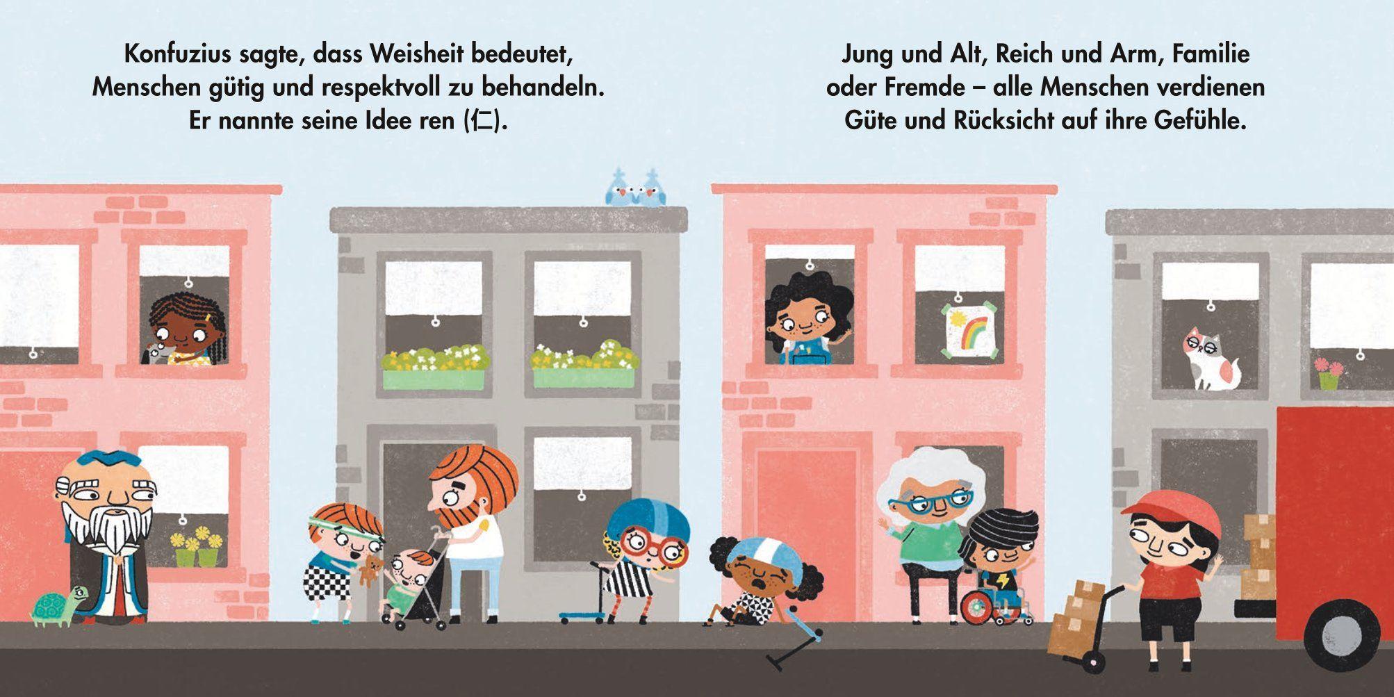 Beispielinhalt (Bild) Güte mit Konfuzius