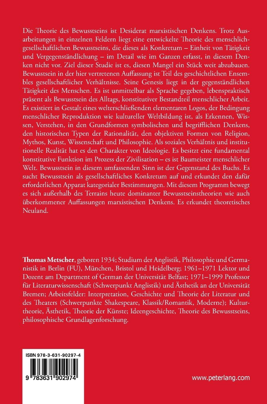 Rückseitencover Logos und Wirklichkeit