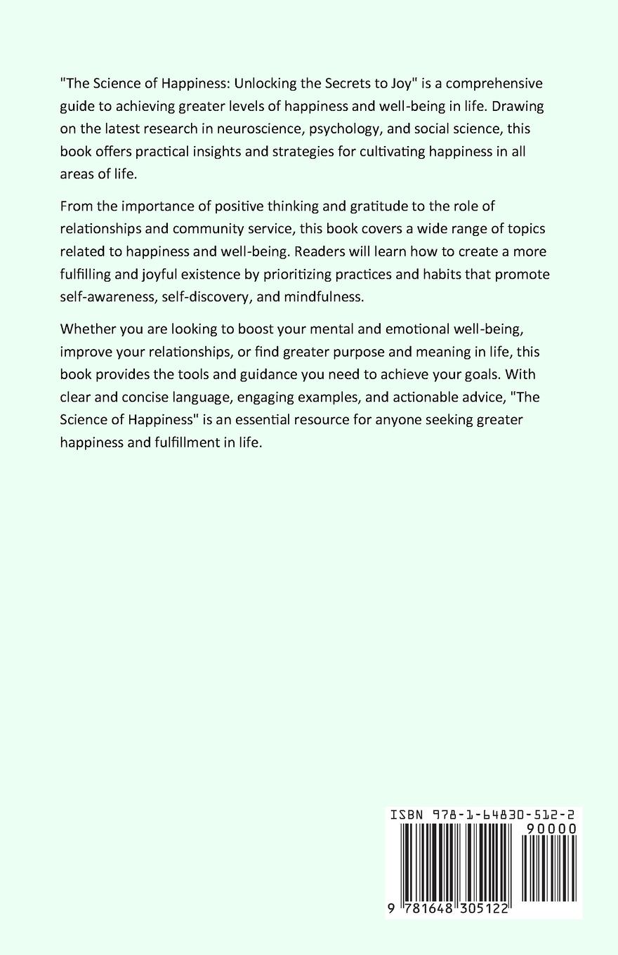 Rückseitencover The Science of Happiness