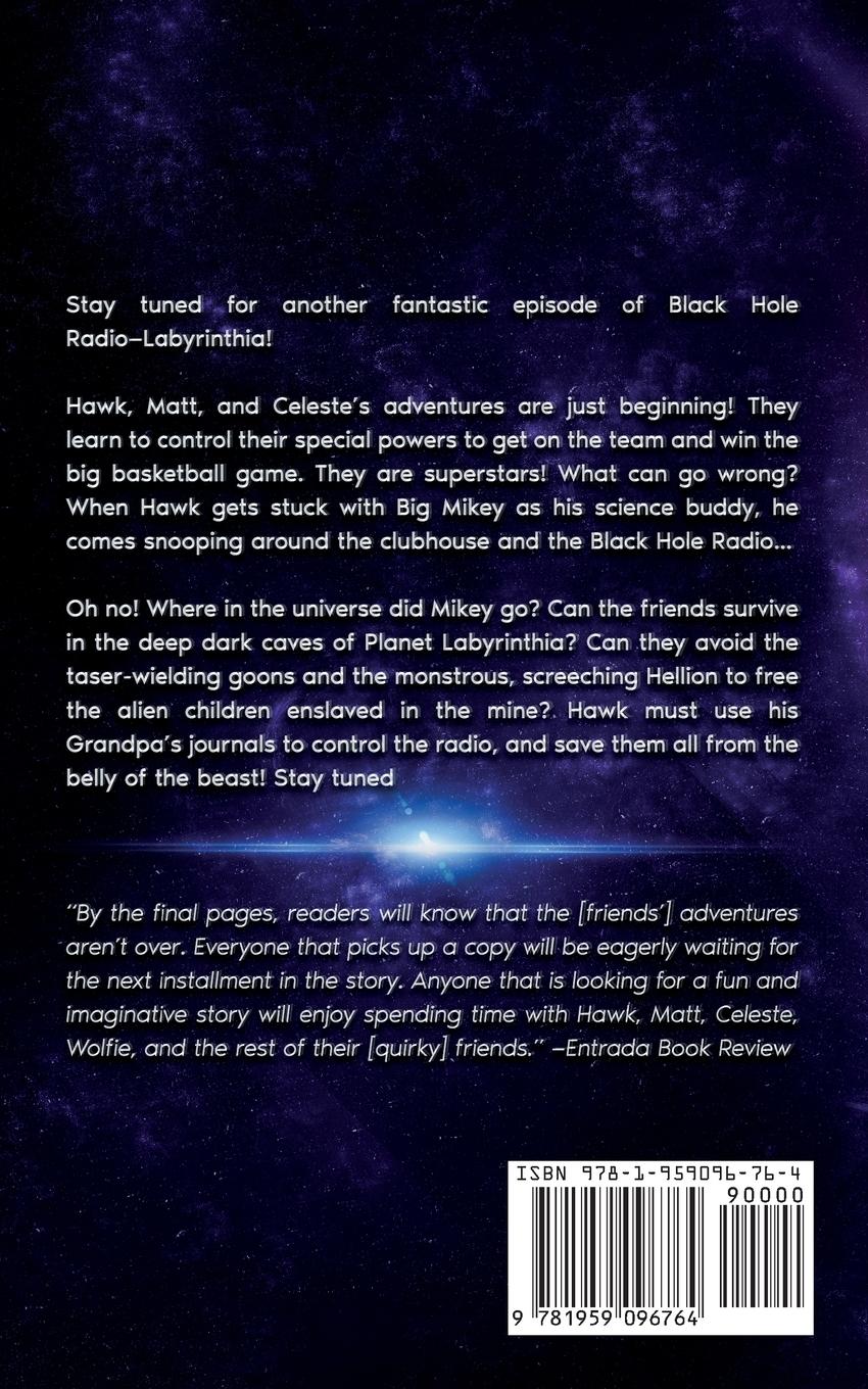 Rückseitencover Black Hole Radio - Labyrinthia