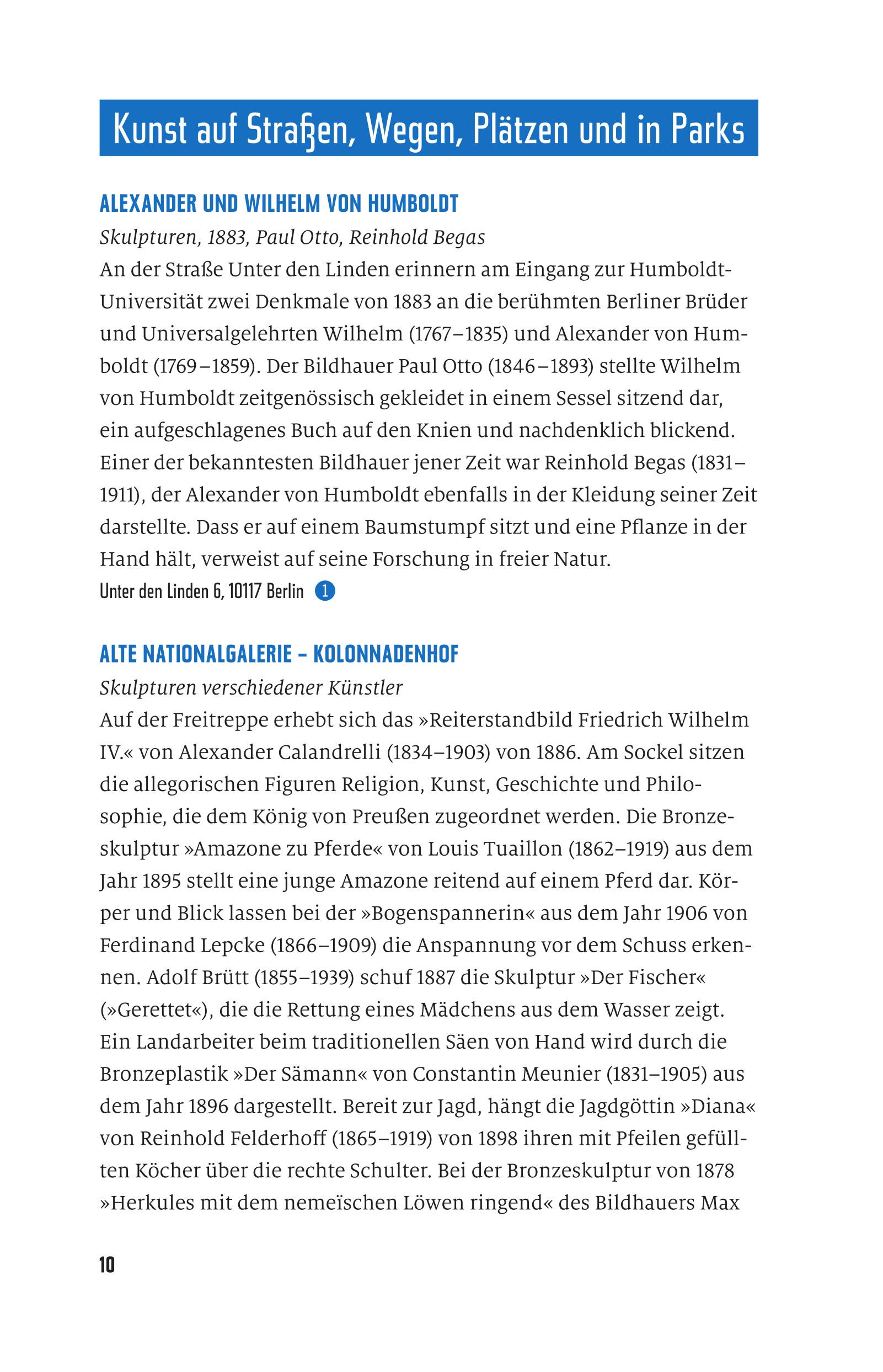 Beispielinhalt (Bild) Kunst in Berlin