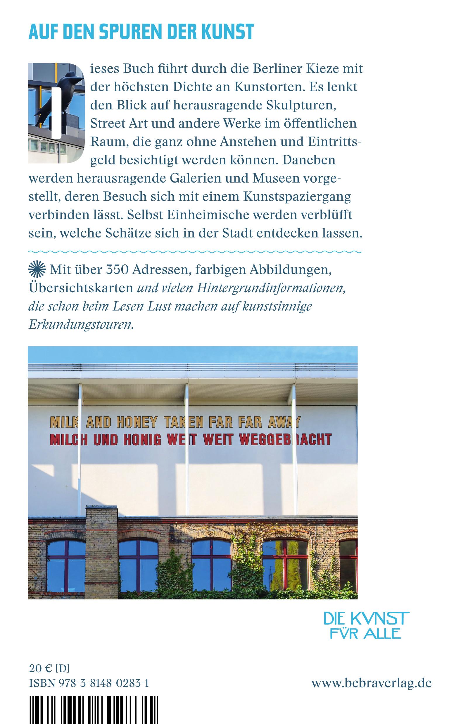 Rückseitencover Kunst in Berlin