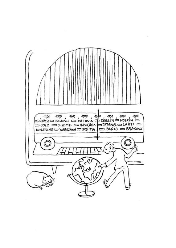 Beispielinhalt (Bild) Radio!