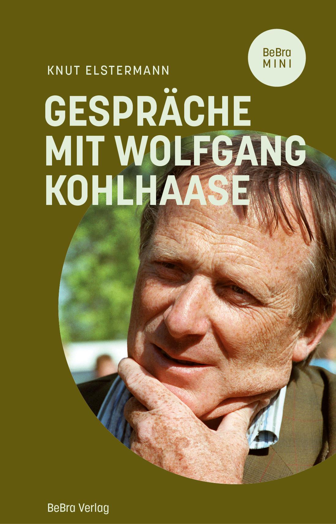 Vorderes Coverbild Gespräche mit Wolfgang Kohlhaase