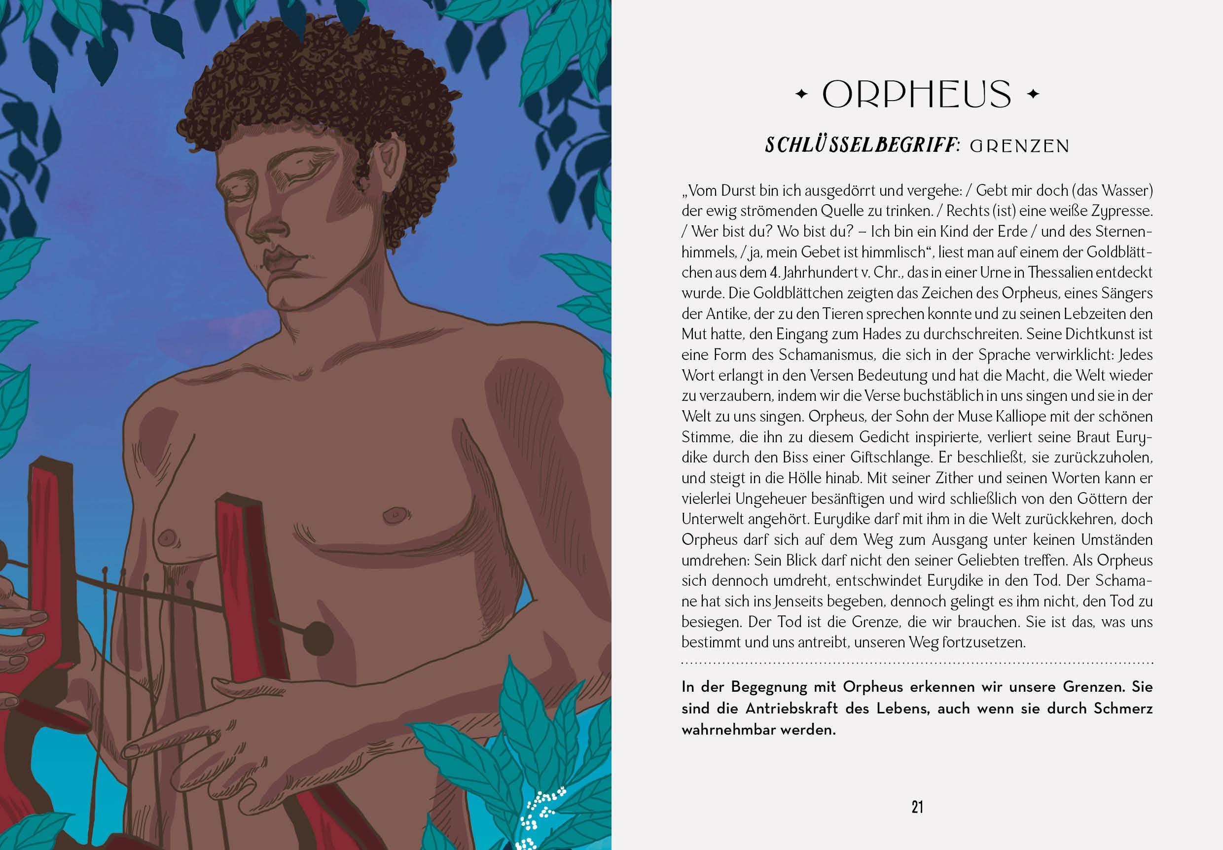 Beispielinhalt (Bild) Das Orakel der Schamanen