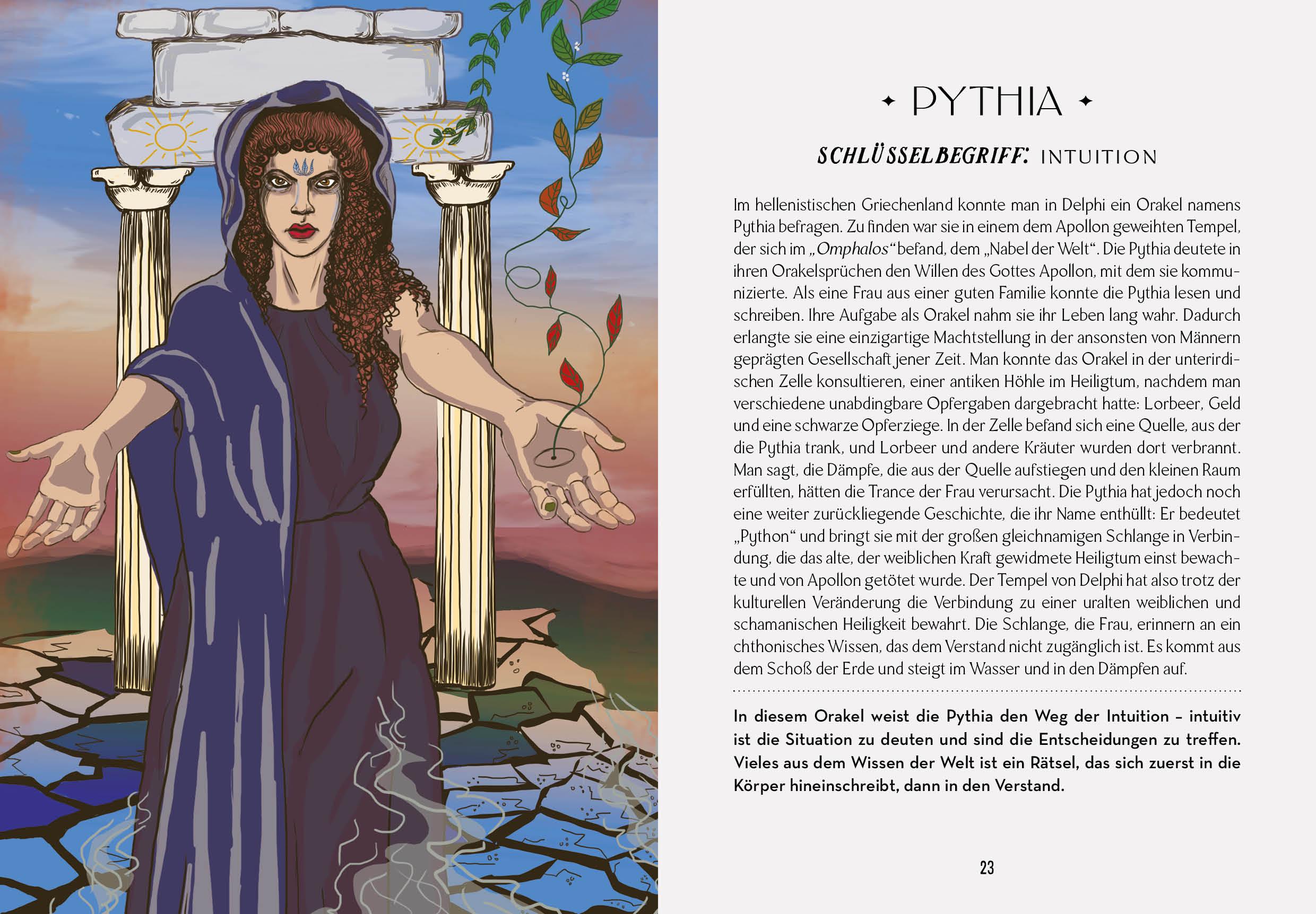 Beispielinhalt (Bild) Das Orakel der Schamanen