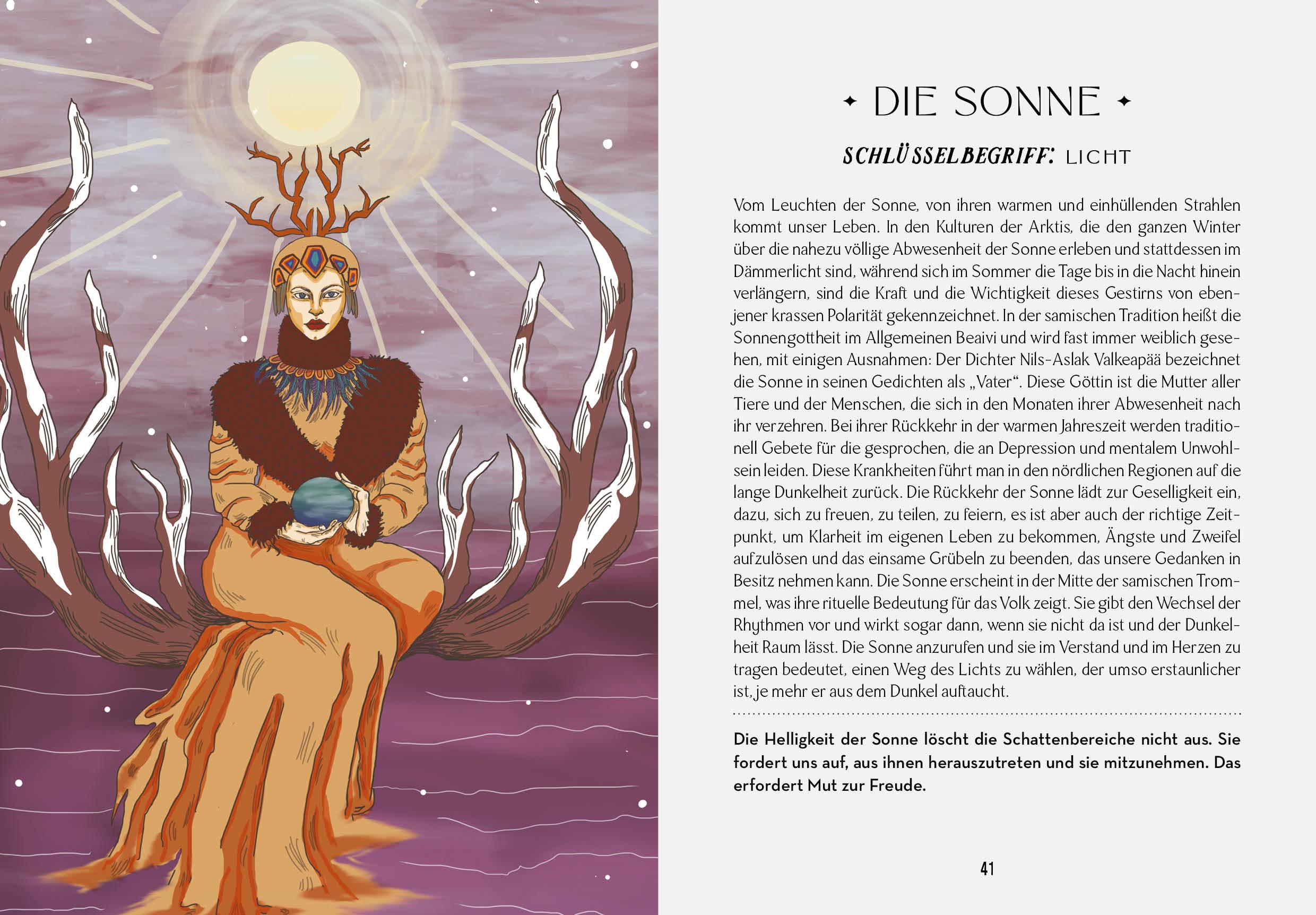 Beispielinhalt (Bild) Das Orakel der Schamanen