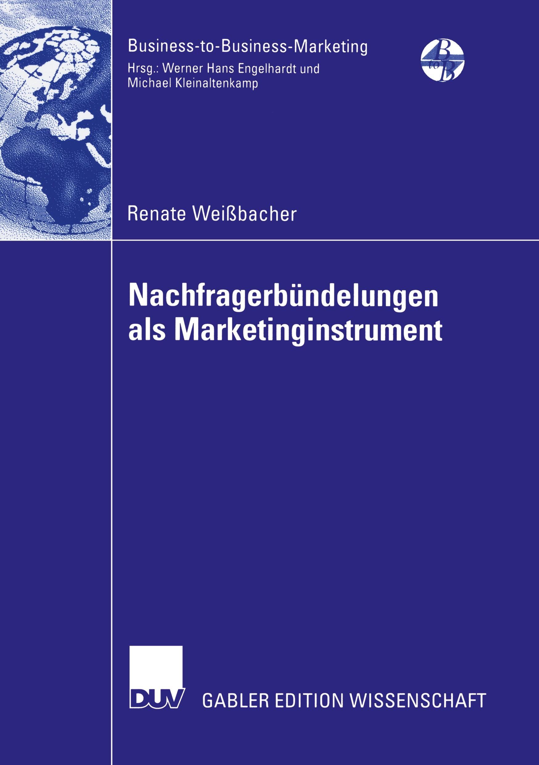 Vorderes Coverbild Nachfragerbündelungen als Marketinginstrument