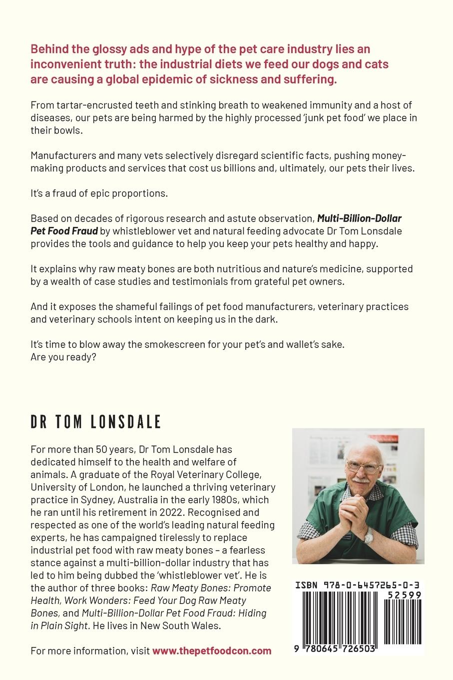 Rückseitencover Multi-Billion-Dollar Pet Food Fraud