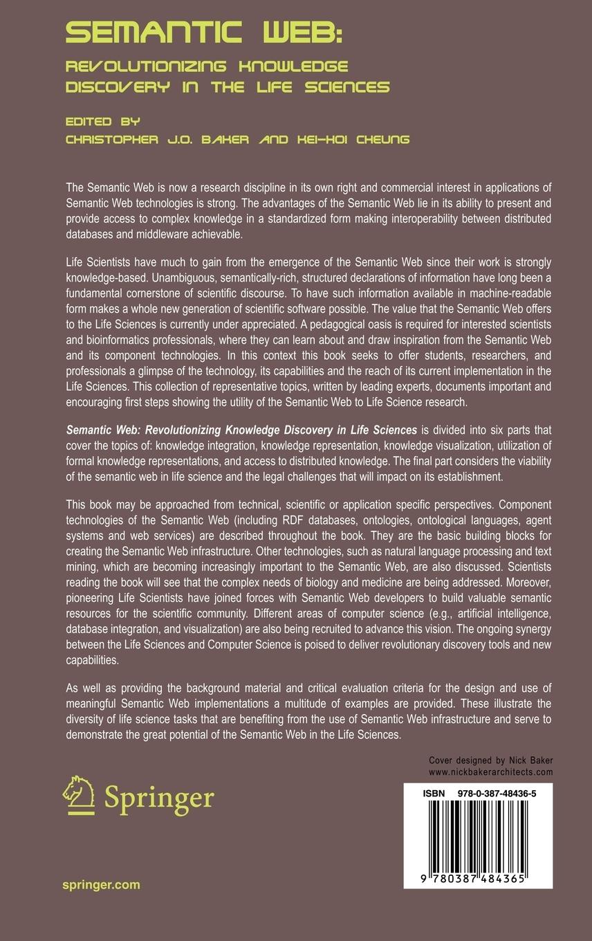 Rückseitencover Semantic Web