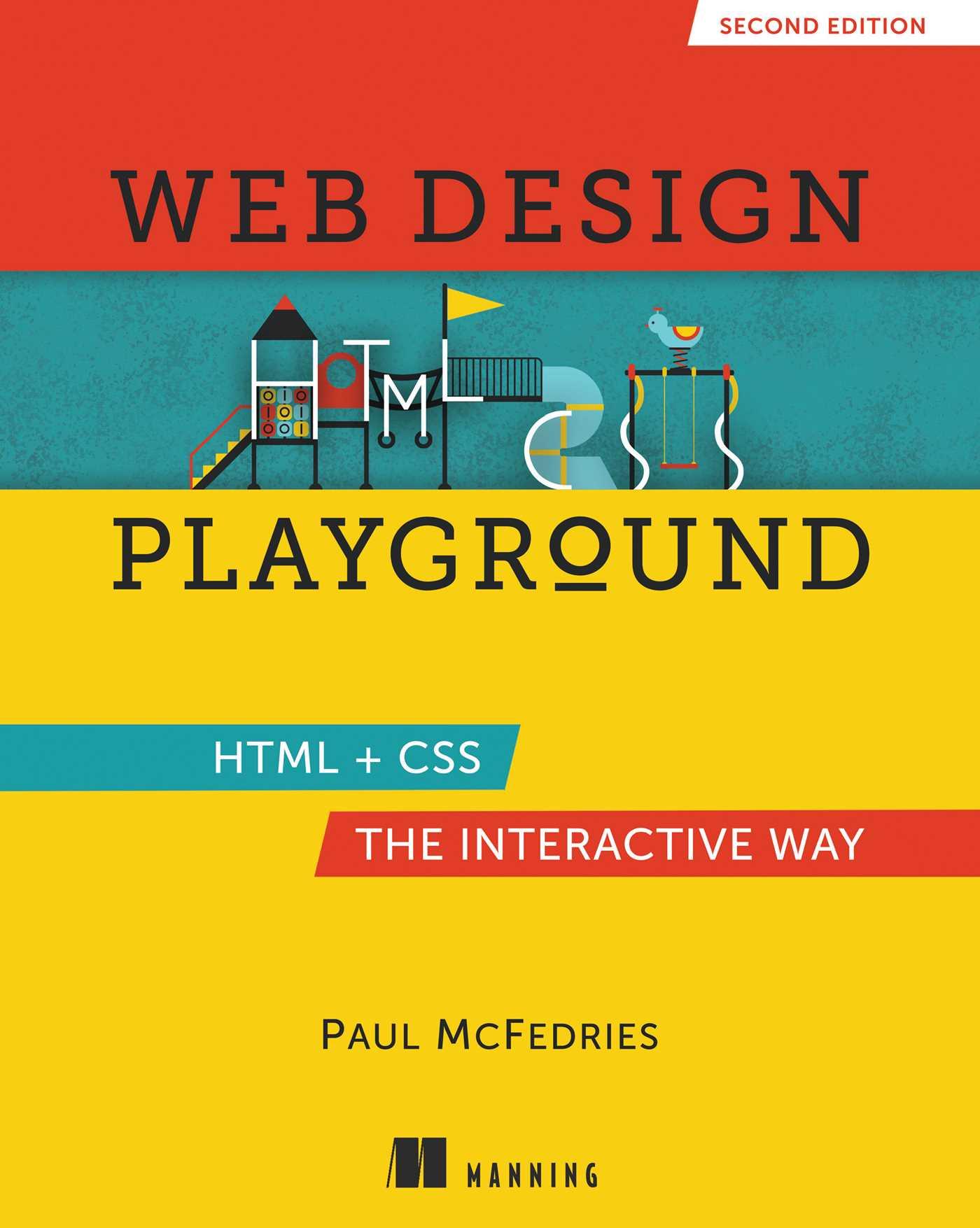 Vorderes Coverbild Web Design Playground, Second Edition
