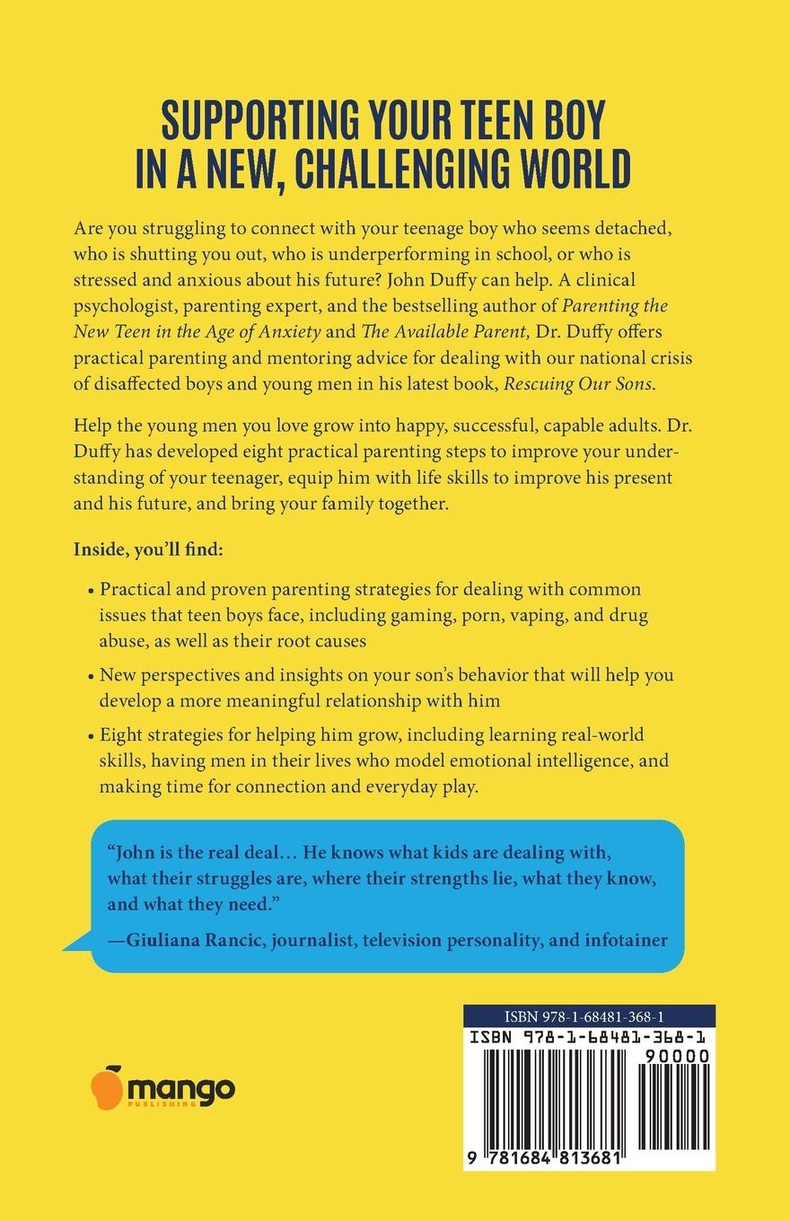 Rückseitencover Rescuing Our Sons