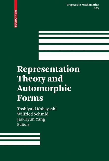 Vorderes Coverbild Representation Theory and Automorphic Forms