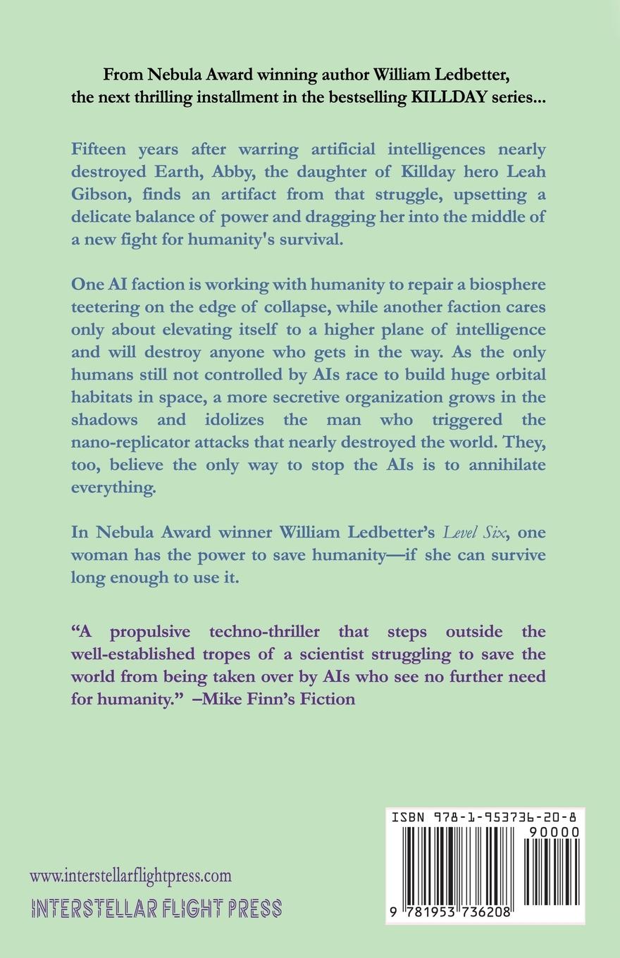 Rückseitencover Level Six