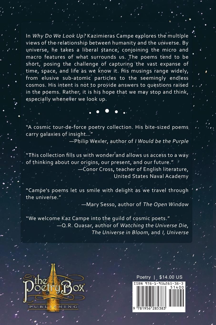 Rückseitencover Why Do We Look Up?