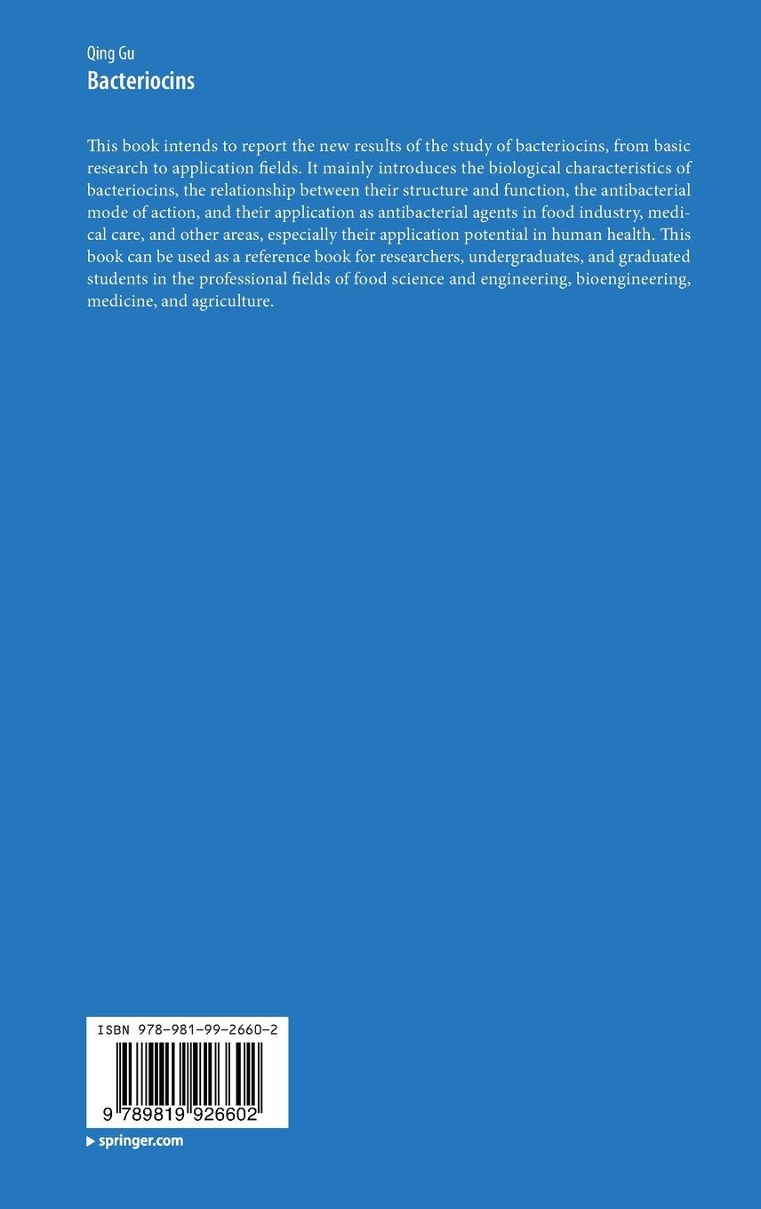 Rückseitencover Bacteriocins