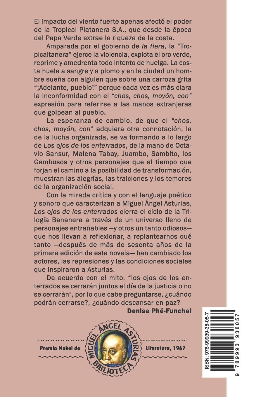 Rückseitencover Los ojos de los enterrados