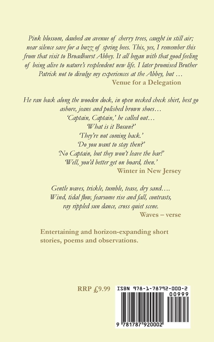 Rückseitencover Short Story, Verse, Commentary