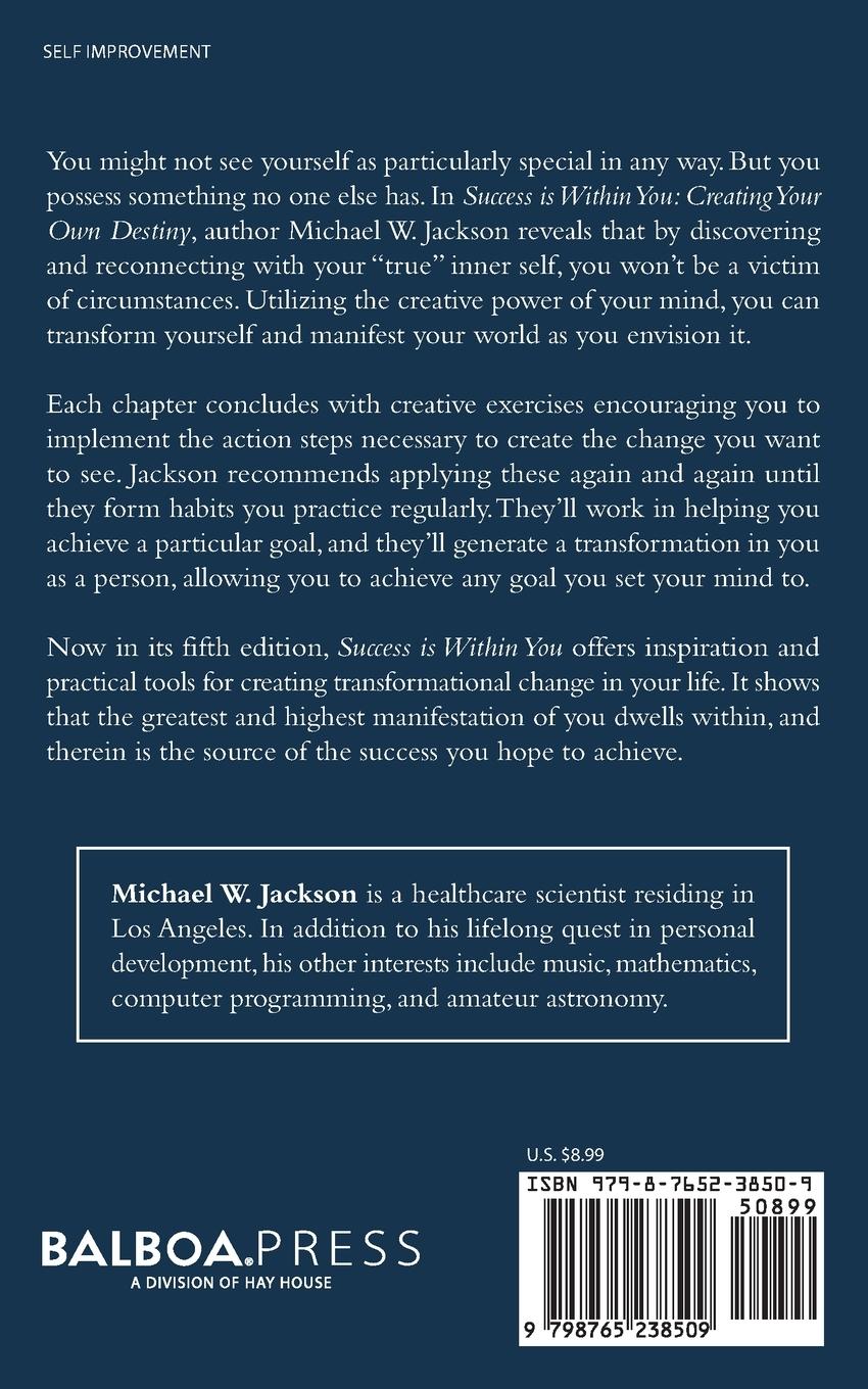 Rückseitencover Success Is Within You