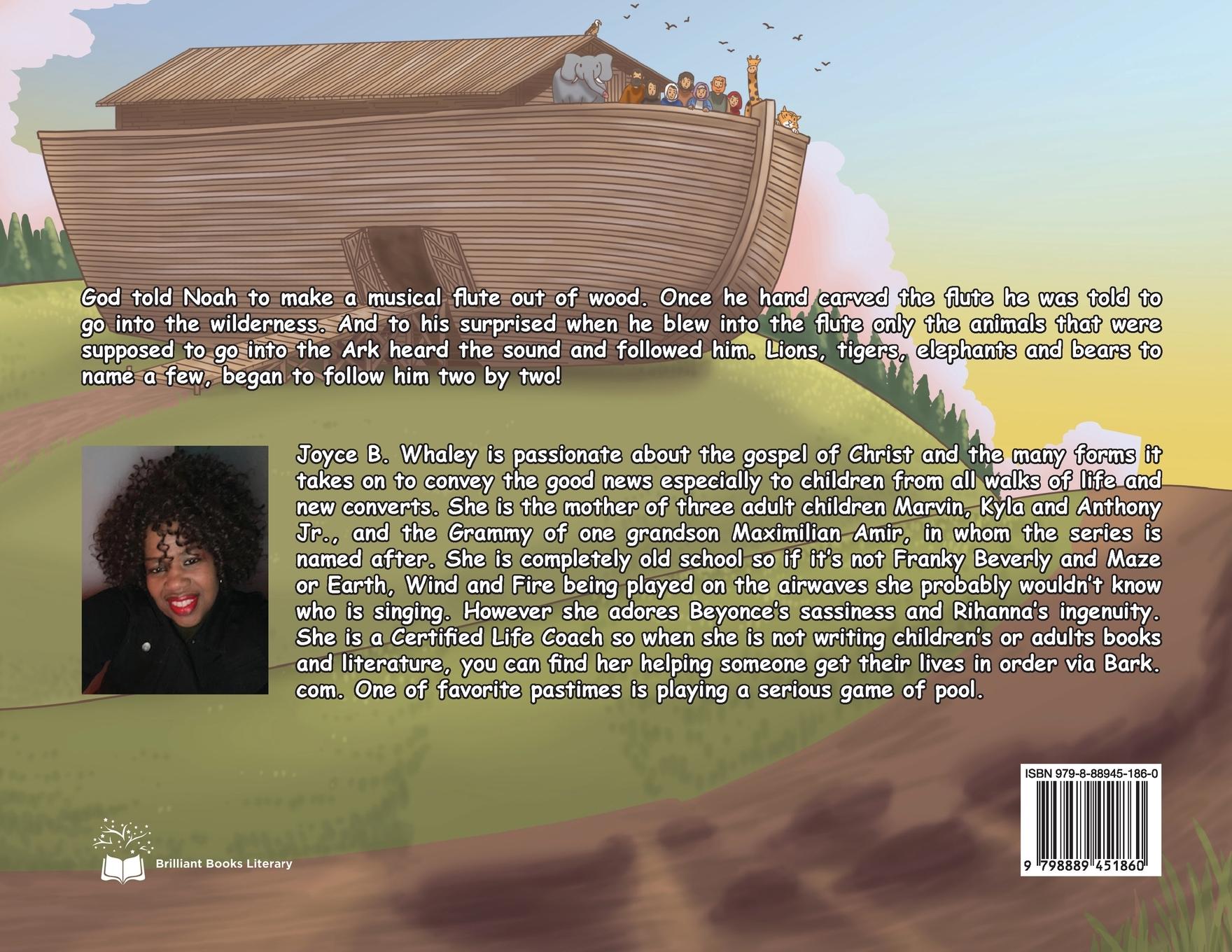 Rückseitencover The Curious Maxx Series Presents Storytime with Maxx Noah's Tale