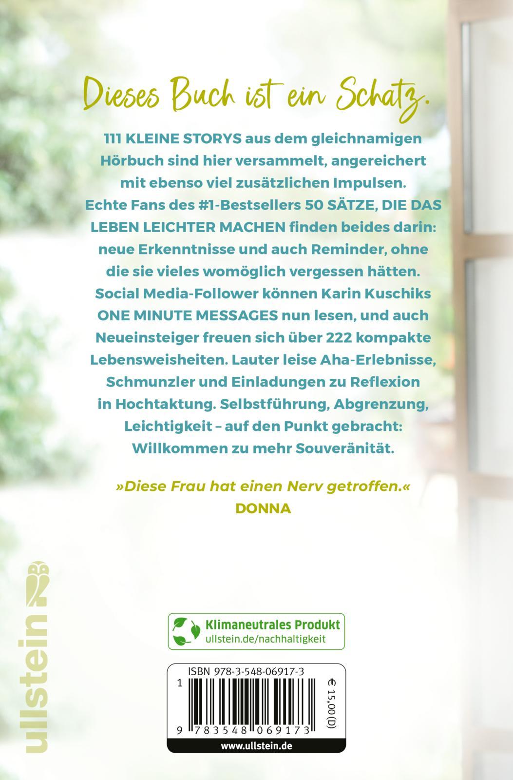 Rückseitencover Kleine Storys über große Themen