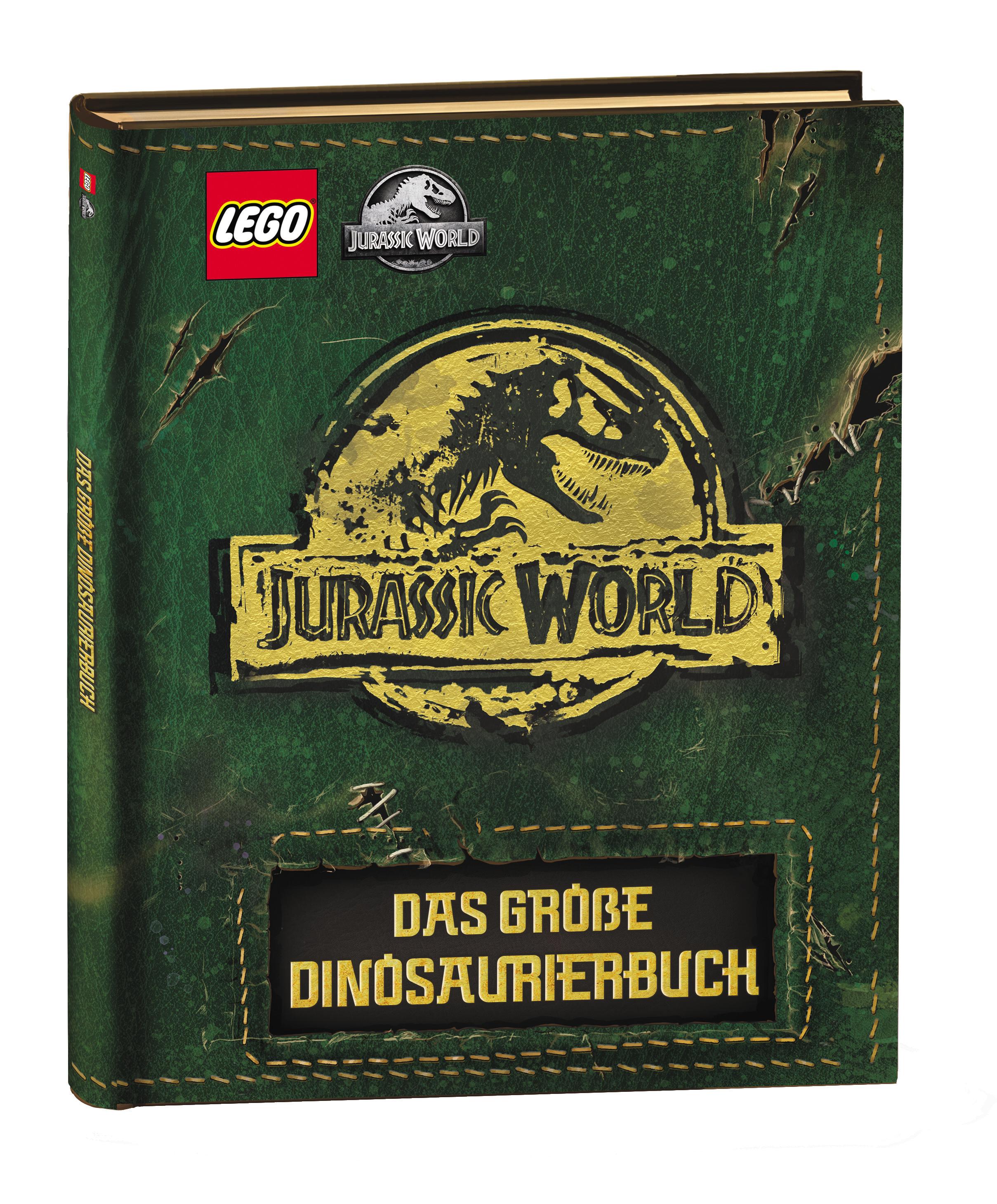 Vorderes Coverbild LEGO® Jurassic World(TM) - Das große Dinosaurierbuch