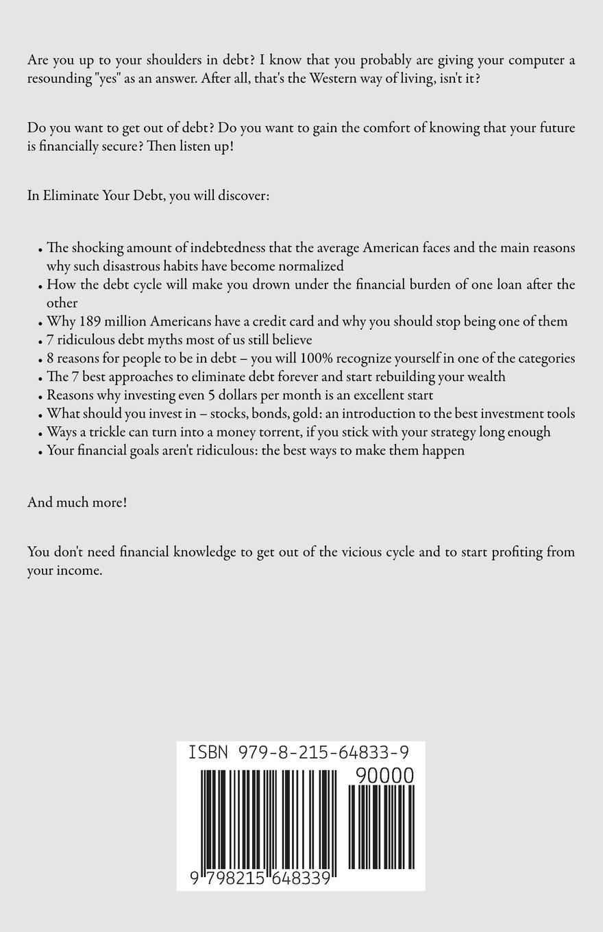 Rückseitencover Eliminate Your Debt An In Depth Guide