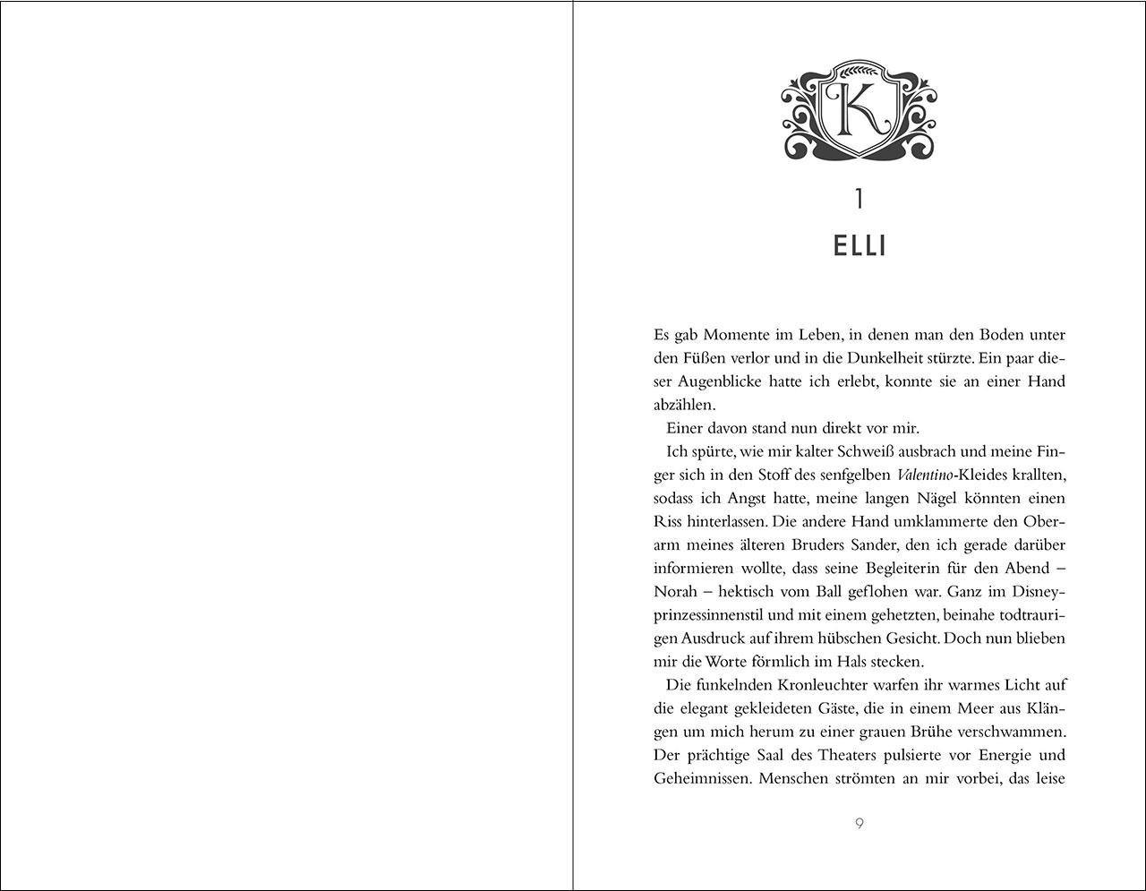 Beispielinhalt (Bild) Golden Heritage (Crumbling Hearts, Band 2)