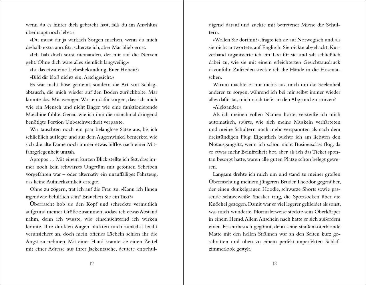 Beispielinhalt (Bild) Skogen Dynasty (Crumbling Hearts, Band 1)