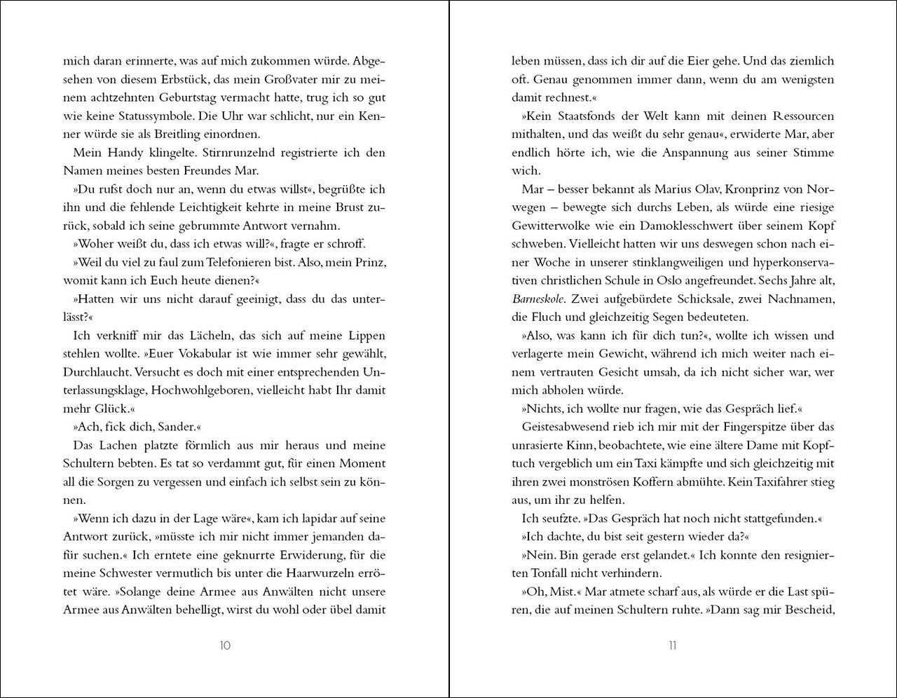 Beispielinhalt (Bild) Skogen Dynasty (Crumbling Hearts, Band 1)