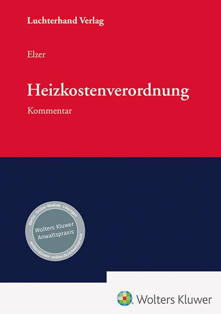 Vorderes Coverbild Heizkostenverordnung