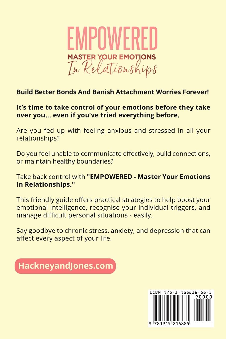 Rückseitencover Empowered - Master Your Emotions In Relationships