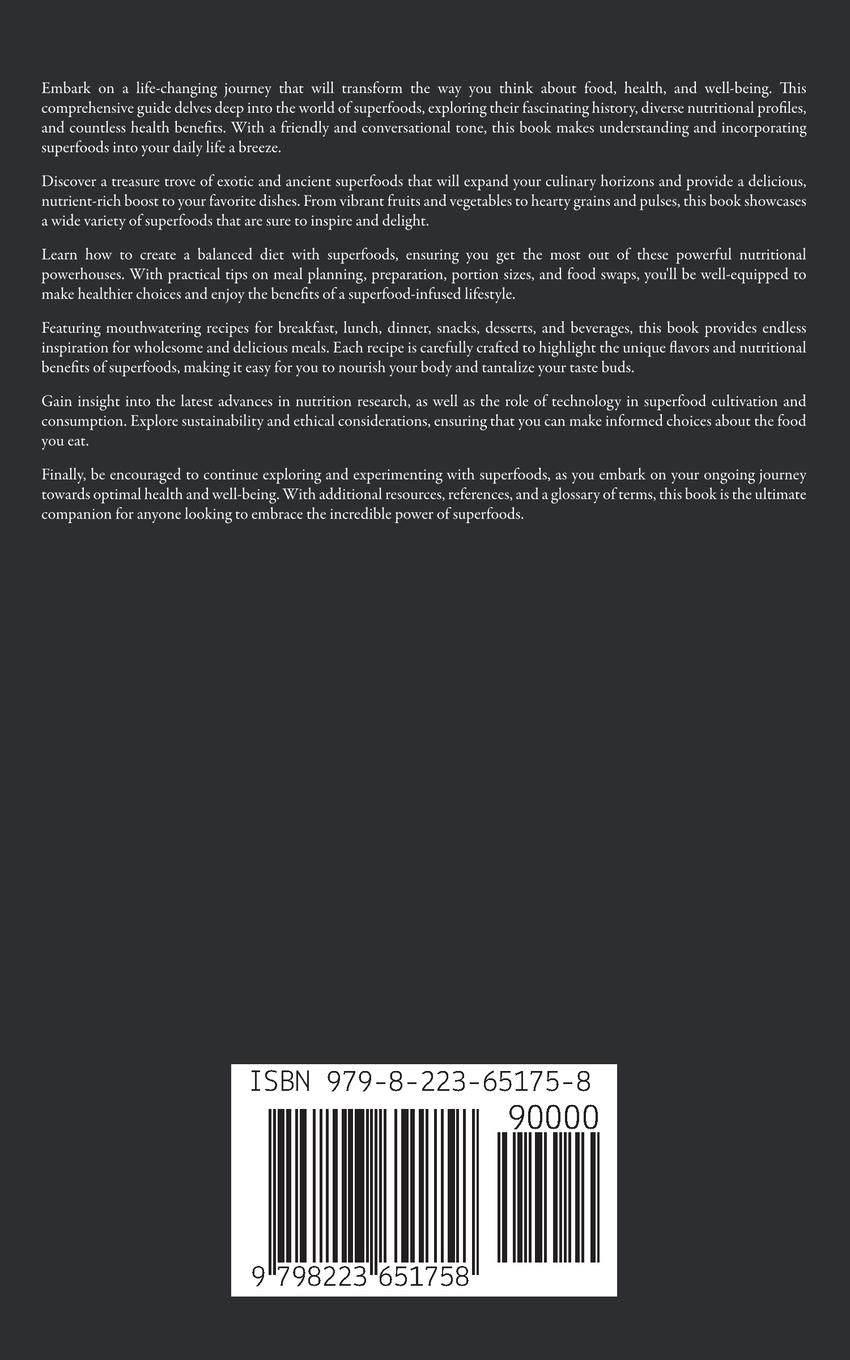 Rückseitencover The Superfood Adventure