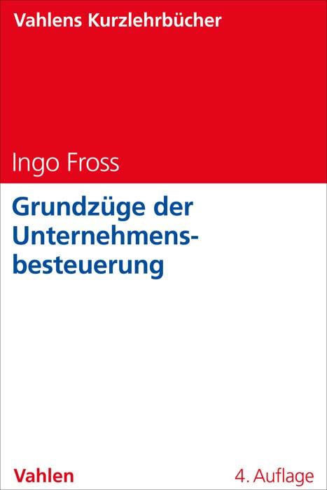 Vorderes Coverbild Grundzüge der Unternehmensbesteuerung