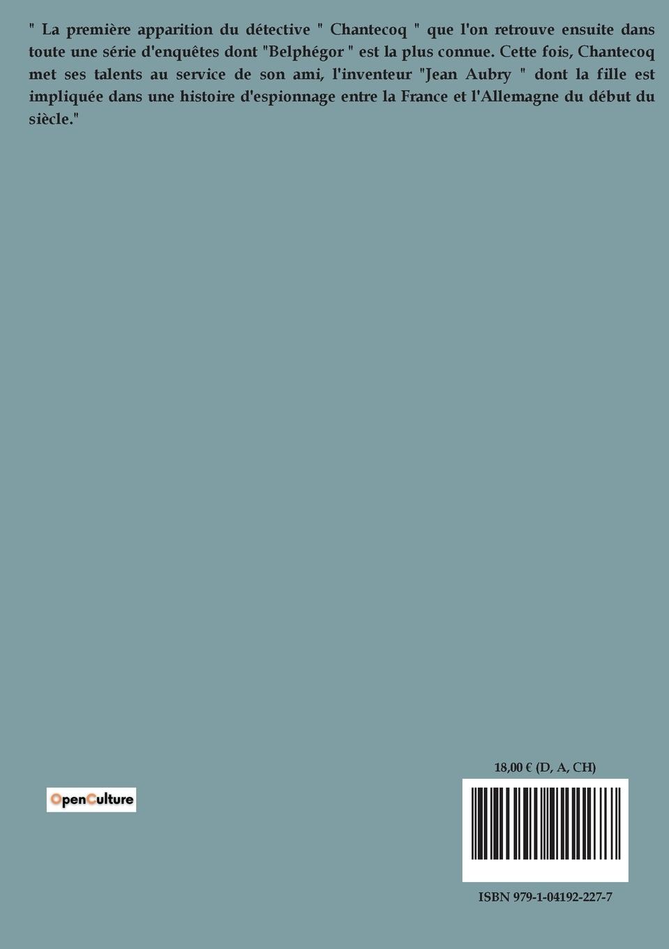 Rückseitencover Coeur de Française